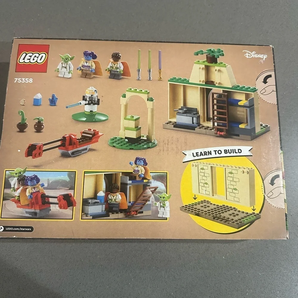 LEGO Star Wars Tenoo Jedi Temple 75358 Young Jedi Adventures Set New 124pcs
